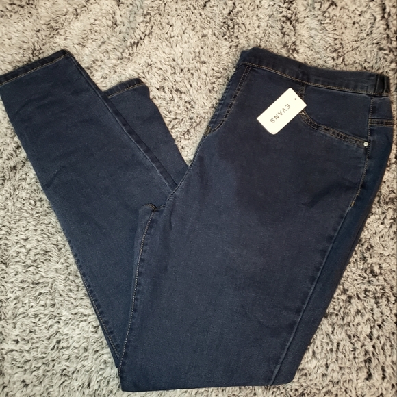 Evans plus size skinny Jeggings 22W - Picture 1 of 5